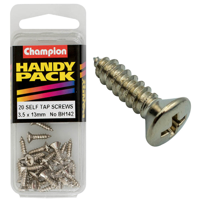 Champion Fasteners Self Tapper Screw Rsd Phillips 3.5 X