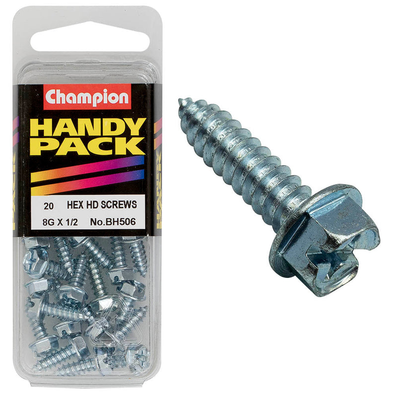Champion Fasteners Self Tapper Screw Hex Combo 4.2 X 13mm