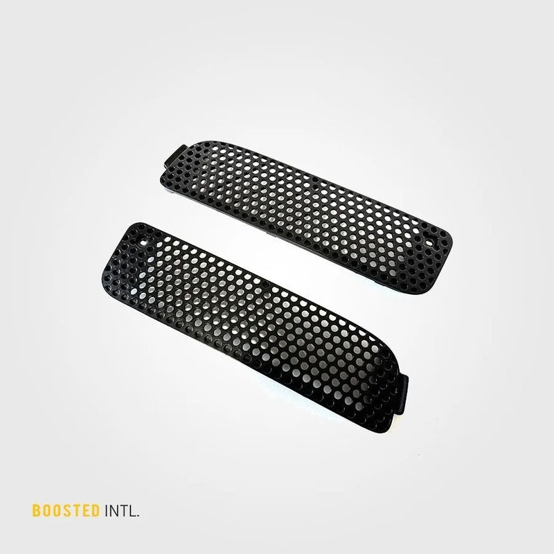 Boosted International Front Bumper Grille (R34 GTR 99-02) - Painted/Post Processed Black — fits Nissan Skyline R34