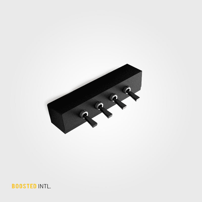 Boosted International LED Toggle Switch Kit (86/BRZ) - RHD Key-Start 4x toggle switch — fits Subaru BRZ