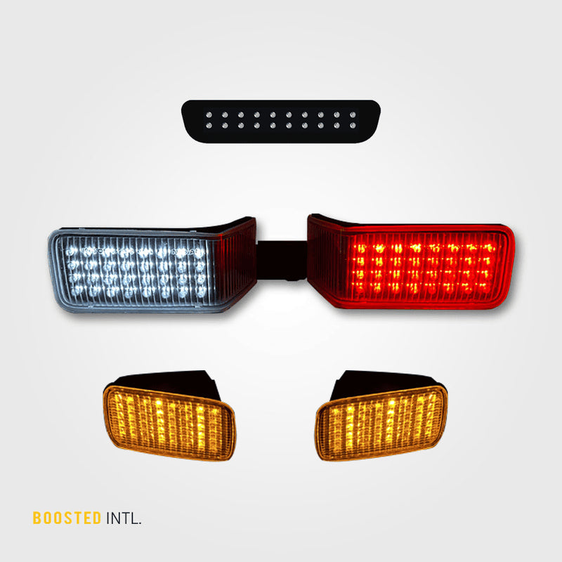 Boosted International LED Front Indicator (Skyline R34 99-02) - R34 LED Bundle (Fog/Reverse, Boot Light & Front Ind...