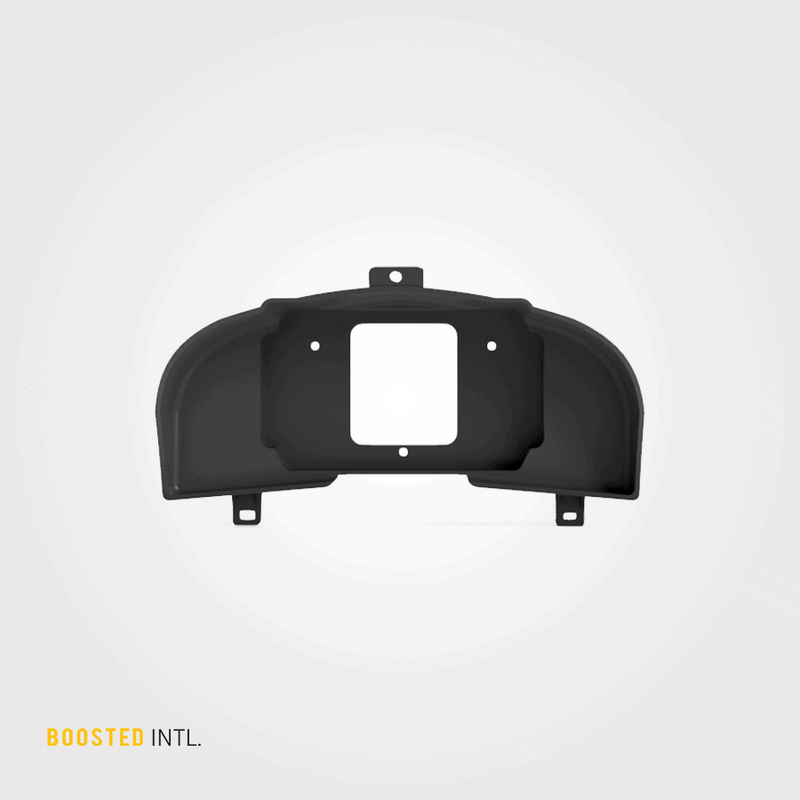 Boosted International Dash Cluster Mount (R34 GTR/GTT/GT 99-02) - ECUMaster ADU7 Recessed
