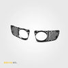 Boosted International Aero Fog Light Surrounds/Covers (Silvia S15 200SX 00-03) - Raw Print OEM Tabs Fog Lights