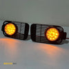 Boosted International Indicator & Surrounds (Skyline R33 GTR GTST 95-98) - Yes Raw Print No (Indicator Only) OEM Bulb Surrounds