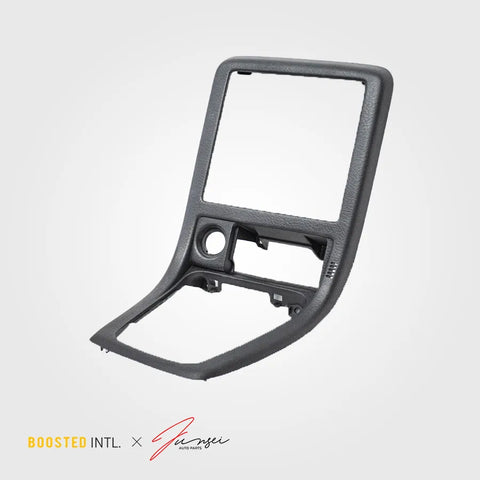 Boosted International Junsei Stereo Fascia Surround - Textured (Skyline R32 89-94) — fits Nissan Skyline R32 Gts