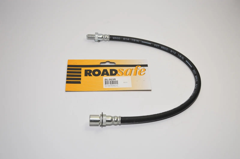 Roadsafe Rubber Extended Brake Line - Front (Landcruiser 80/105 Series) — fits Toyota Landcruiser 105 Series
