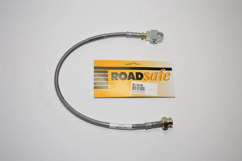 Roadsafe Braided Extended Brake Line - Front Right (Patrol GU ABS 3-4in Lift) — fits Nissan Patrol GU