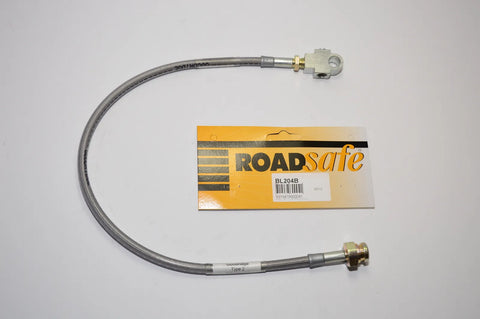 Roadsafe Braided Extended Brake Line - Front Right (Patrol GU ABS 5-6in Lift) — fits Nissan Patrol GU
