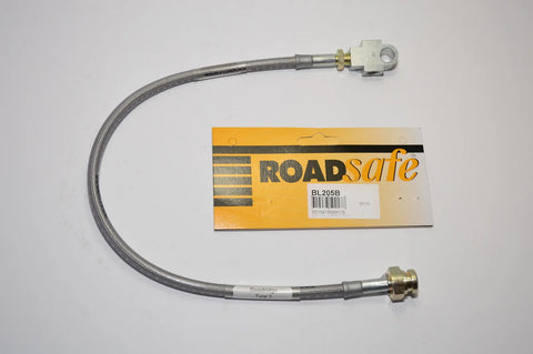 Roadsafe Braided Extended Brake Line - Front (Patrol GU Non-ABS 3-4in Lift)