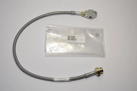 Roadsafe Braided Extended Brake Line - Front (Patrol GU Non-ABS 5-6in Lift)