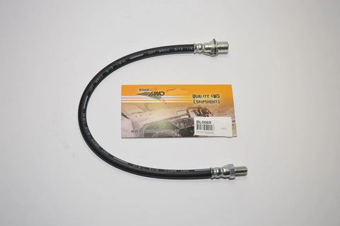 Roadsafe Rubber Extended Brake Line - Front (Patrol GU Non-ABS 5-6in Lift 97-15) — fits Nissan Patrol GU