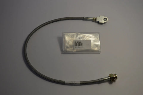 Roadsafe Braided Extended Brake Line - Rear (Patrol GU 5-6in Lift) — fits Nissan Patrol GU