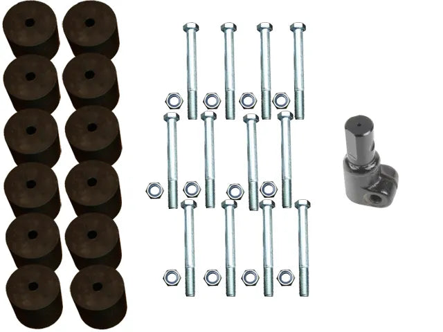 Superior Engineering Body Lift Kit 2 Inch (50mm) Lift — Mazda BT-50 Series 2 Dual/Extra Cab (Diesel Auto Style Side) with Tray Lift