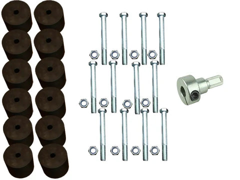 Superior Engineering Body Lift Kits 2 Inch (50mm) Lift — Holden Colorado RG Single Cab with Tray Lift