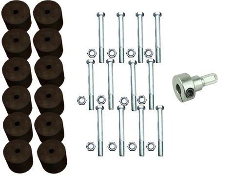 Superior Engineering Body Lift Kit 2 Inch (50mm) Lift — Toyota Hilux Vigo Single Cab (Petrol Auto Style Side) with... (image 