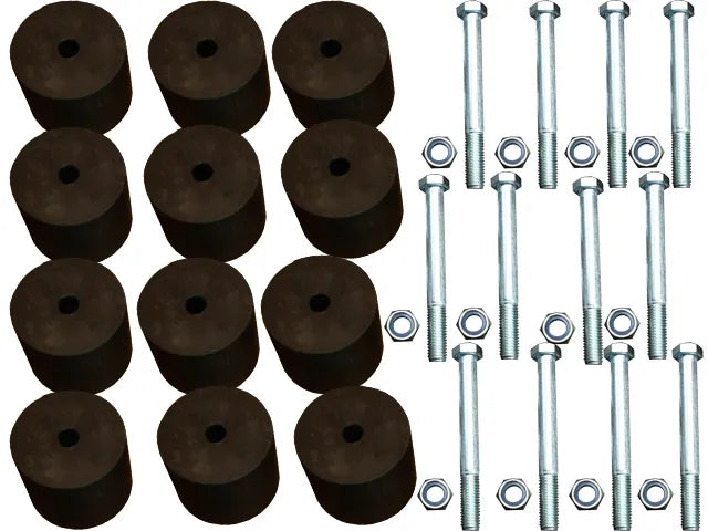 Superior Engineering Body Lift Kit 2 Inch (50mm) Lift — Toyota LandCruiser 105 Series (Diesel Auto)