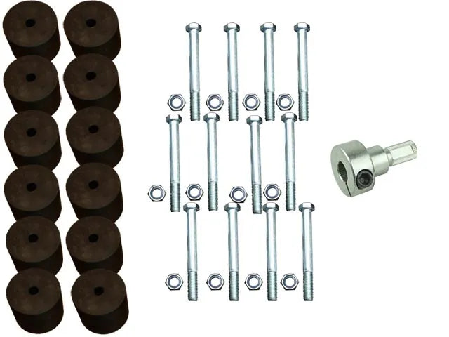 Superior Engineering Body Lift Kit 2 Inch (50mm) Lift — Ford Ranger PXII Extra Cab (Petrol Auto Tray Back) with Tray Lift