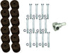 Superior Engineering Body Lift Kit 2 Inch (50mm) Lift — Ford Ranger PX Dual Cab (Petrol Auto Style Side) with Tray Lift
