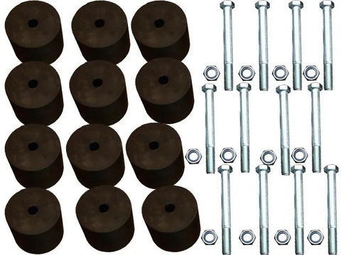 Superior Engineering Body Lift Kit 2 Inch (50mm) Lift — Mitsubishi Triton ME-MH Dual Cab (Petrol Auto Tray Back) with Tray Lift
