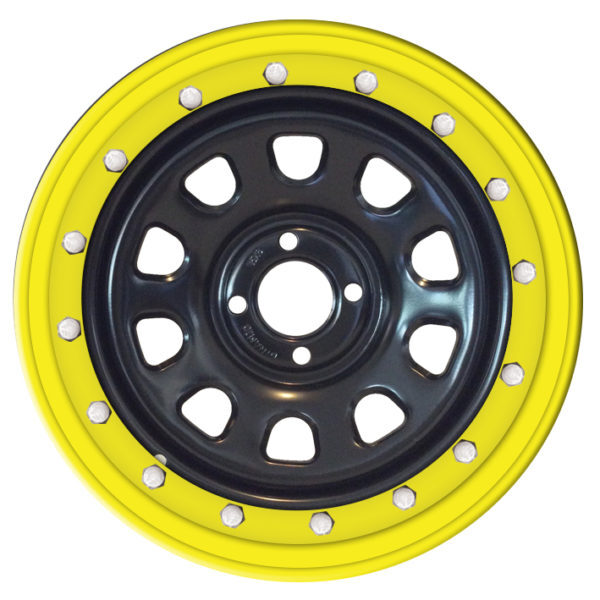 Autotecnica 16-inch 4x4 Beadlock Wheel Cover Yellow BLS11