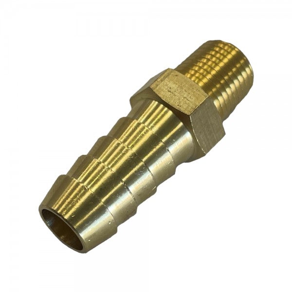 National Auto Parts Brass Male Tail 3/8 Hosex1/4 Bsp