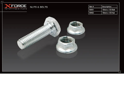 XForce Nut - 10mm x 1.25 - thread