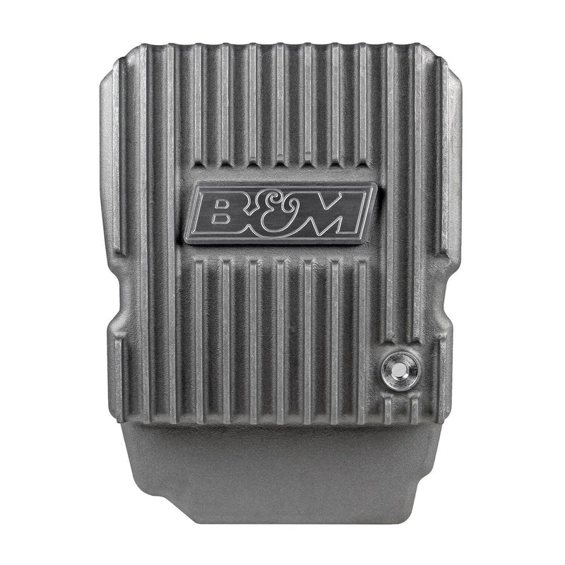 B&M 10300 Hi-Tek Deep Transmission Pan - Aluminum Fits