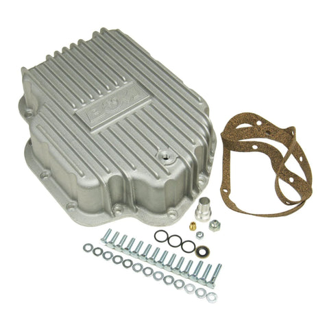 B&M Hi-Tek Deep Transmission Pan - Aluminum Fits GM TH400 — fits Chevrolet Camaro Gen 2