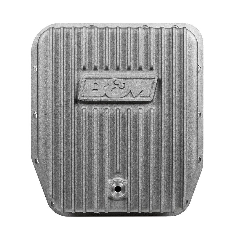B&M 40291 Hi-Tek Deep Transmission Pan - Aluminum Fits