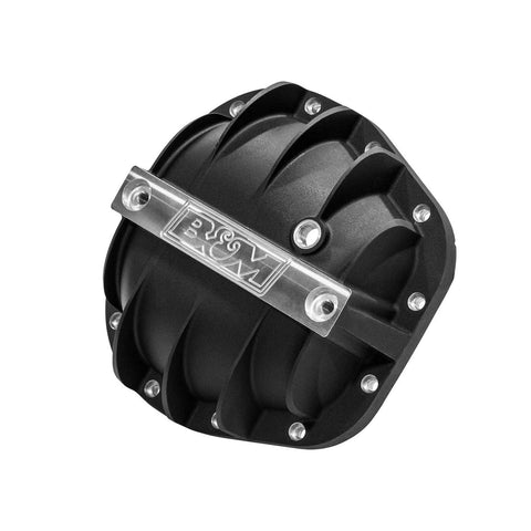 B&M Hi-Tek Aluminum Differential Cover for Sterling 10.25/10.5-inch - Black Sterling 10.25/10.5-inch Differential C...