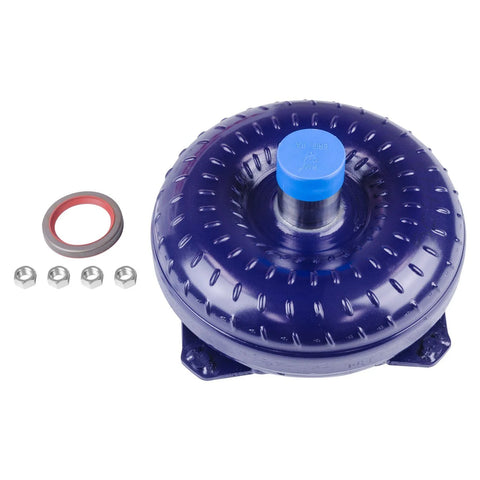B&M Holeshot 3800 Torque Converter, Ford C4 1.375-inch crank pilot. 26-spline input. 10.5-inch bolt circle. 3400-3800 RPM stall