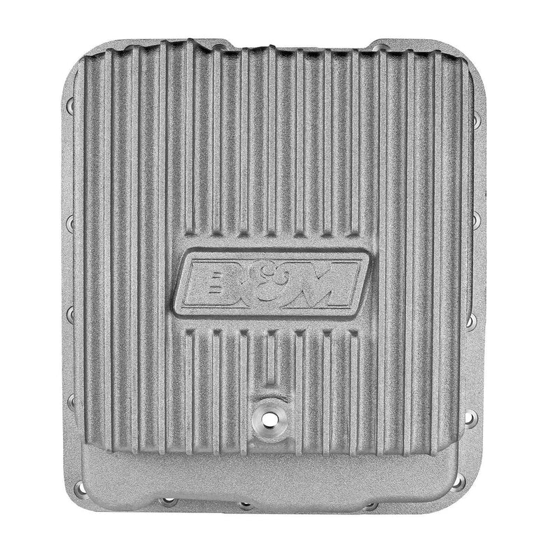 B&M 70260 Hi-Tek Deep Transmission Pan - Aluminum Fits GM