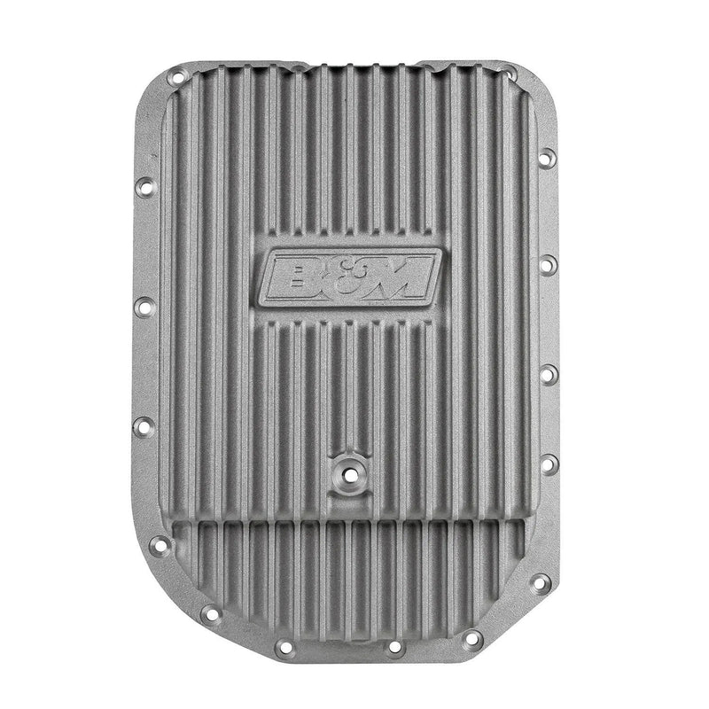 B&M 70295 Hi-Tek Deep Transmission Pan - Aluminum - 4L80E