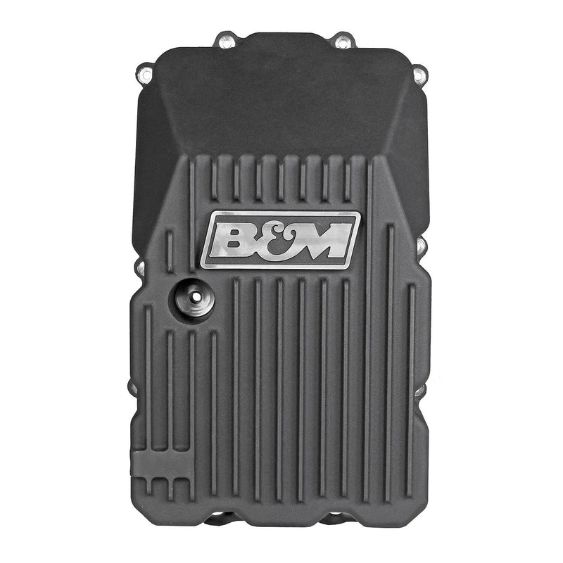 B&M 70393 Hi-Tek Deep Transmission Pan - Aluminum -