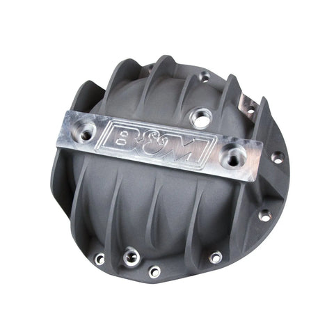 B&M Hi-Tek Aluminum Differential Cover for GM 8.875-inch 12-bolt Truck GM 8.875-inch 12-bolt Truck Differential Cover.
