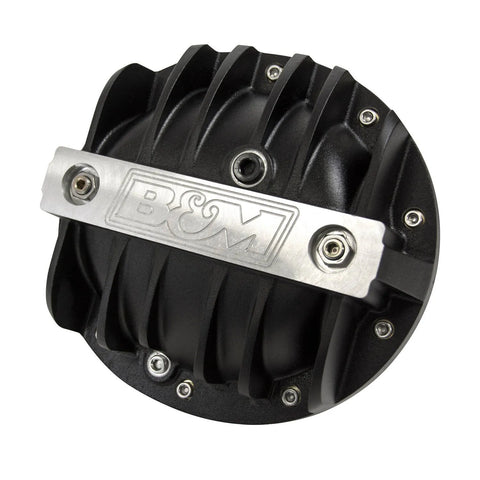 B&M Hi-Tek Aluminum Differential Cover for GM 10-Bolt - Black GM 8.2-inch, 8.5-inch & 8.6-inch 10-bolt Differential...