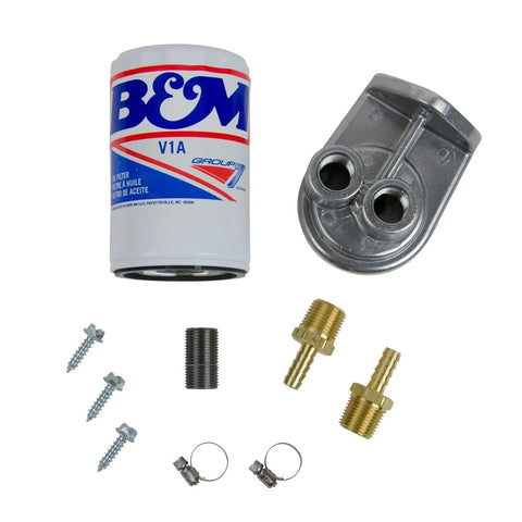 B&M Remote Transmission Filter Kit Universal Fit