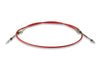 B&M Performance Shifter Cable - 6-Foot Length Double Threaded Ends - Red For Shifters built before 1981