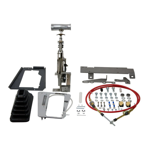B&M Automatic Ratchet Shifter - MegaShifter Console Fits 1973-1981 Camaro/1970-1981 Firebird Console — fits Chevrol...