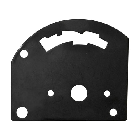 B&M Shifter Gate Plate - 3-speed Reverse Shift Pattern Shift Gate Plate for Pro Stick, all Bandit and Composite X Shifters.