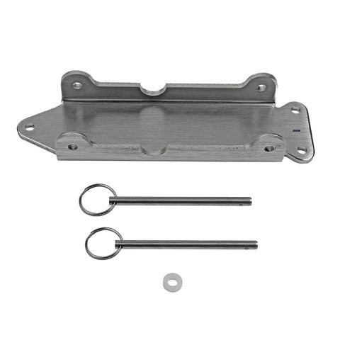 B&M Quick Detach Shifter Mounting Plate Kit - Aluminum Fits Pro stick shifters