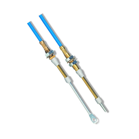 B&M Performance Shifter Cable - 6-Foot Length - Blue For Unimatic Shifters