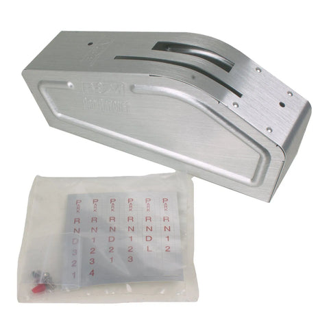 B&M Pro Ratchet Shifter Cover - Aluminum Brushed Aluminum Finish