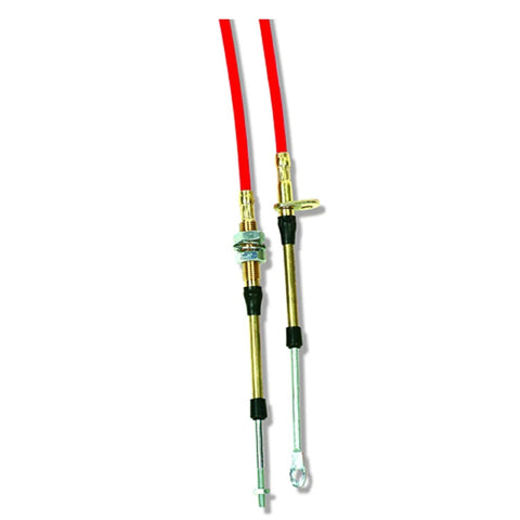 B&M Super Duty Race Shifter Cable - 4-Foot Length - Red For most Shifters including Race Models