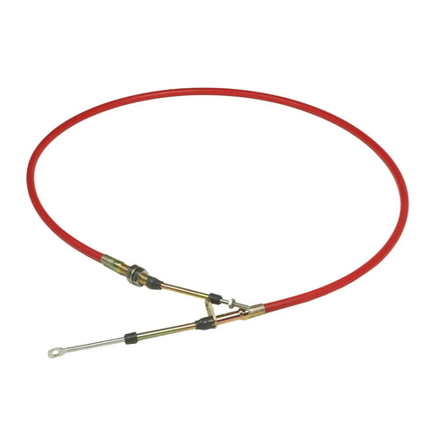 B&M Super Duty Race Shifter Cable - 5-Foot Length - Red For most Shifters including Race Models