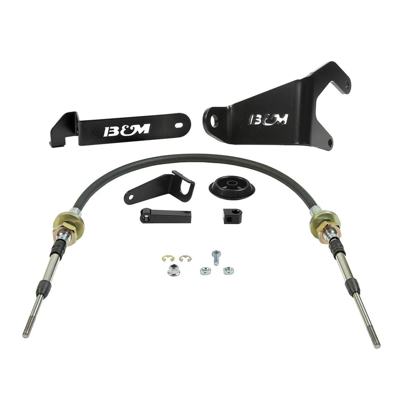 B&M 80899 Heavy Duty Transfer Case Shift Cable Fits