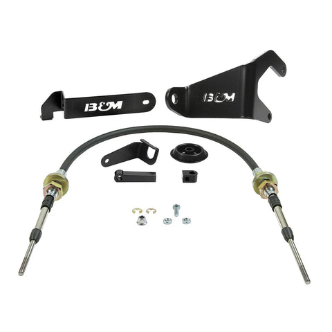B&M Heavy Duty Transfer Case Shift Cable Fits 2007-2018 Jeep Wrangler JK and Rubicon