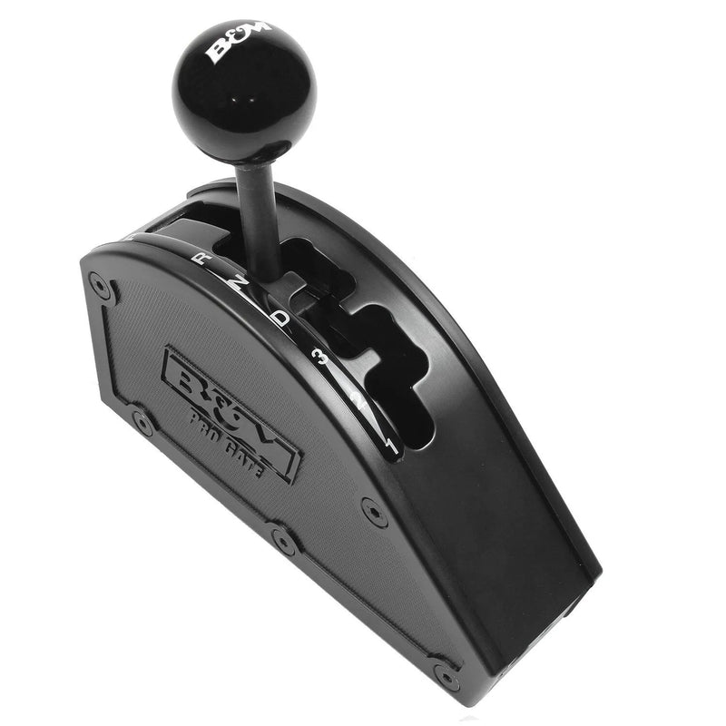 B&M Automatic Shifter - Pro Gate 4-Speed GM Automatic Transmissions - Rear Cable Exit - Forward Shift Pattern