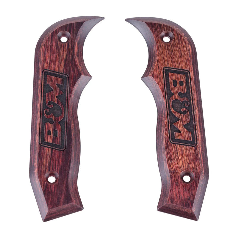 B&M 81086 Magnum Grip Side Plates - Rosewood Fits Magnum