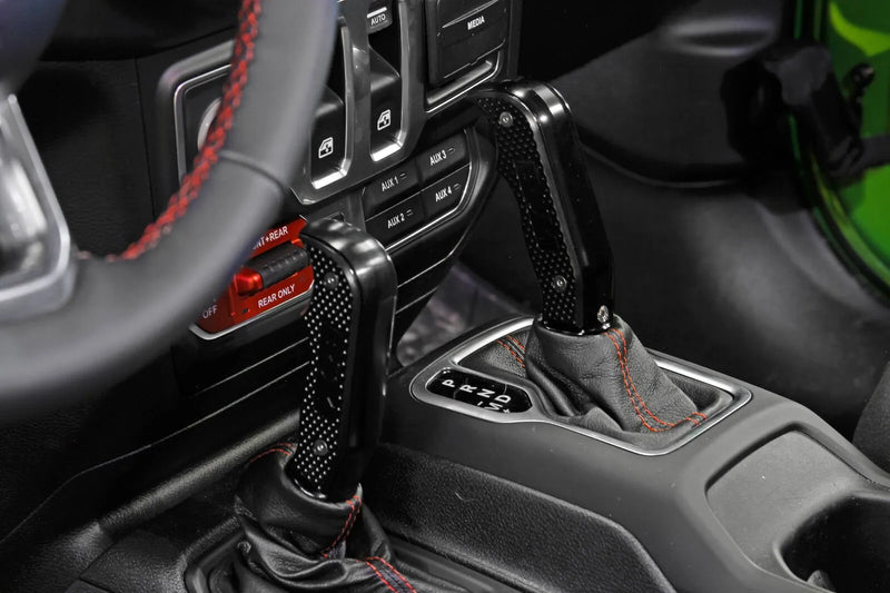 B&M 81103 Magnum Grip Auto Shift Handle Set Fits